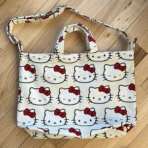 Rare Baggu Horizontal Duck Bag Hello Kitty